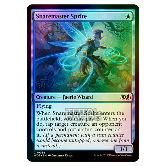 Magic The Gathering - Wilds of Eldraine - Snaremaster Sprite - 068 (Foil)