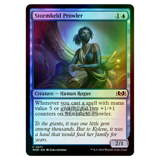 Magic The Gathering - Wilds of Eldraine - Stormkeld Prowler - 071 (Foil)