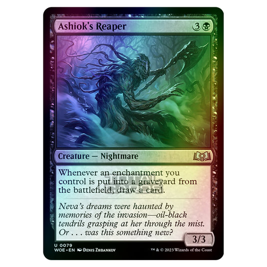 Magic The Gathering - Wilds of Eldraine - Ashiok's Reaper - 079 (Foil)