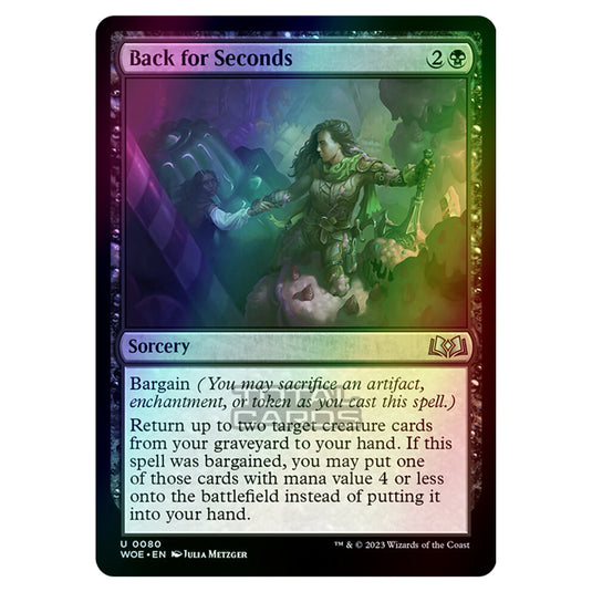 Magic The Gathering - Wilds of Eldraine - Back for Seconds - 080 (Foil)