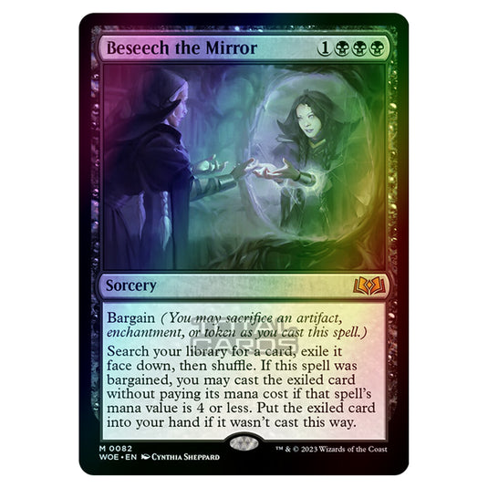 Magic The Gathering - Wilds of Eldraine - Beseech the Mirror - 082 (Foil)