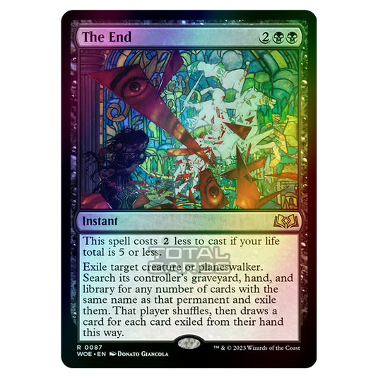 Magic The Gathering - Wilds of Eldraine - The End - 087 (Foil)