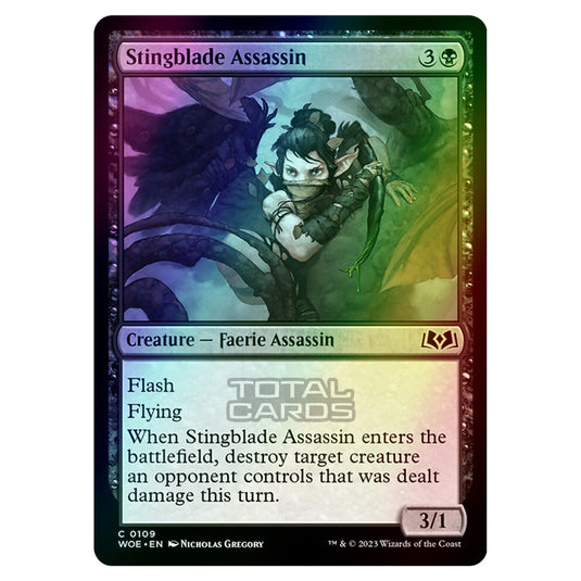 Magic The Gathering - Wilds of Eldraine - Stingblade Assassin - 109 (Foil)