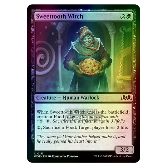 Magic The Gathering - Wilds of Eldraine - Sweettooth Witch - 111 (Foil)