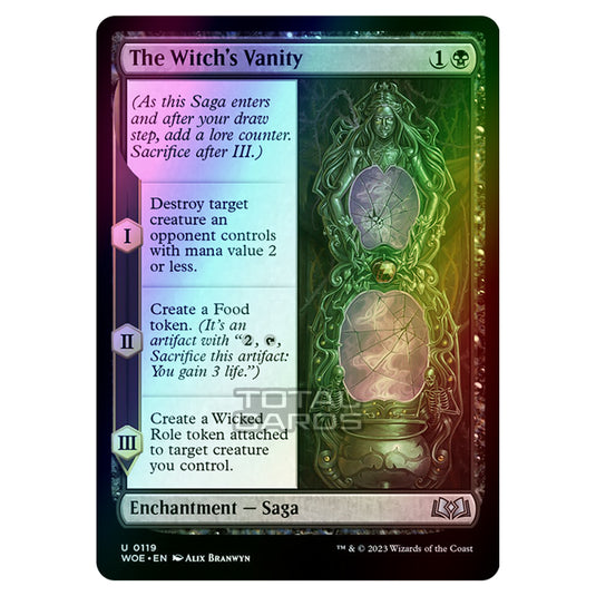 Magic The Gathering - Wilds of Eldraine - The Witch's Vanity - 119 (Foil)