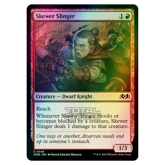 Magic The Gathering - Wilds of Eldraine - Skewer Slinger - 149 (Foil)