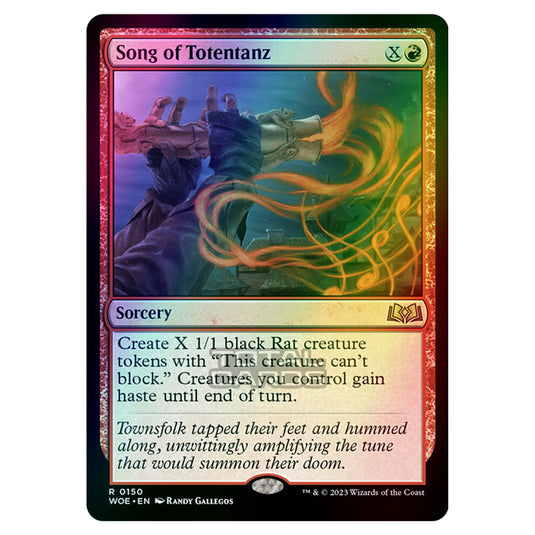 Magic The Gathering - Wilds of Eldraine - Song of Totentanz - 150 (Foil)