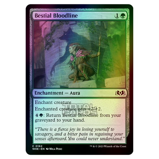 Magic The Gathering - Wilds of Eldraine - Bestial Bloodline - 162 (Foil)