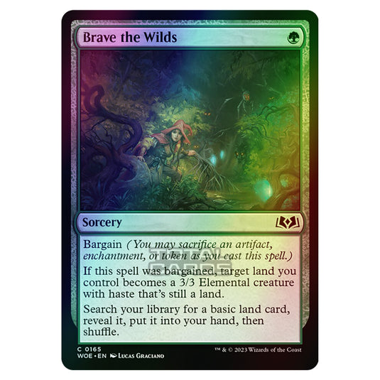 Magic The Gathering - Wilds of Eldraine - Brave the Wilds - 165 (Foil)