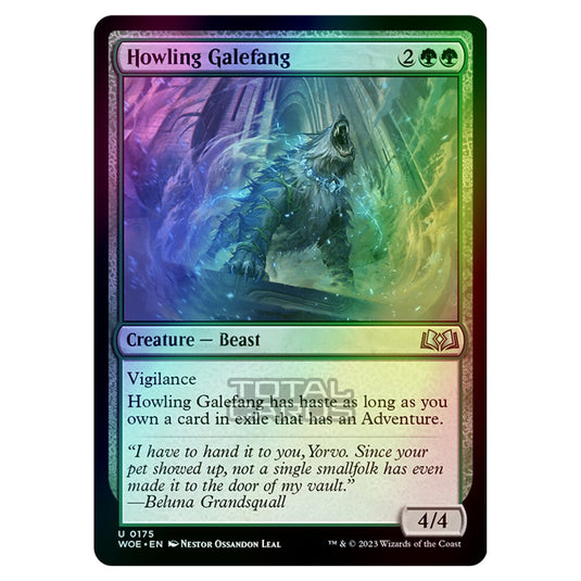 Magic The Gathering - Wilds of Eldraine - Howling Galefang - 175 (Foil)