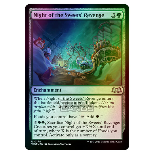 Magic The Gathering - Wilds of Eldraine - Night of the Sweets' Revenge - 178 (Foil)