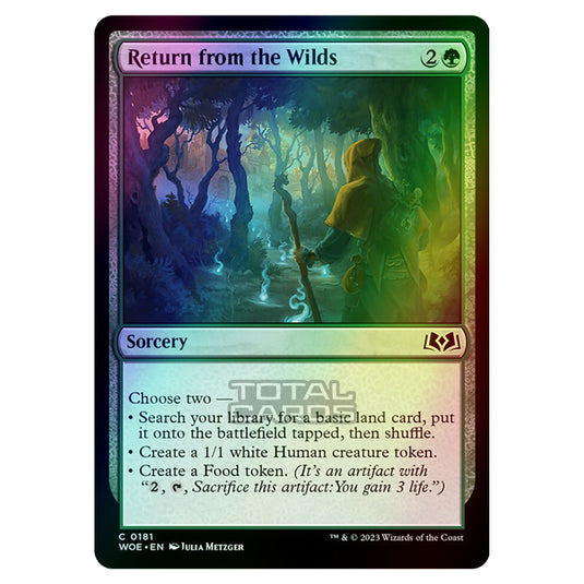 Magic The Gathering - Wilds of Eldraine - Return from the Wilds - 181 (Foil)