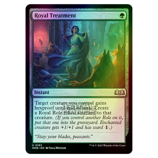 Magic The Gathering - Wilds of Eldraine - Royal Treatment - 183 (Foil)