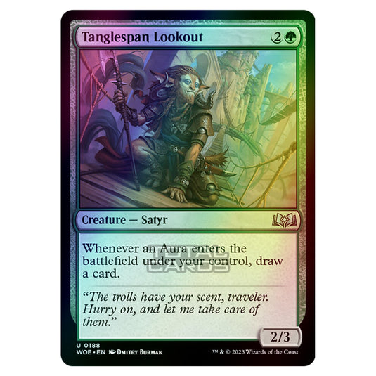 Magic The Gathering - Wilds of Eldraine - Tanglespan Lookout - 188 (Foil)