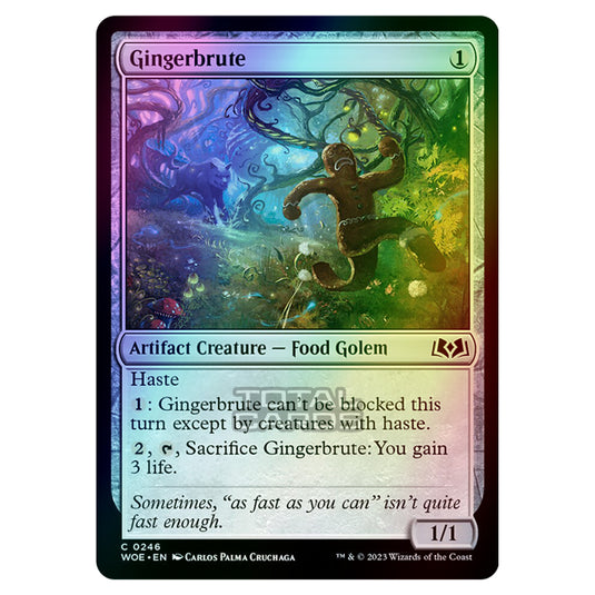 Magic The Gathering - Wilds of Eldraine - Gingerbrute - 246 (Foil)