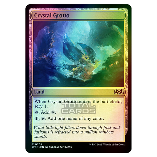 Magic The Gathering - Wilds of Eldraine - Crystal Grotto - 254 (Foil)