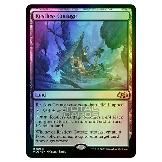 Magic The Gathering - Wilds of Eldraine - Restless Cottage - 258 (Foil)