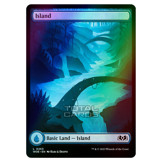 Magic The Gathering - Wilds of Eldraine - Island - 263 (Foil)