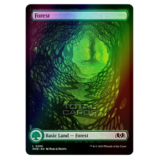 Magic The Gathering - Wilds of Eldraine - Forest - 266 (Foil)