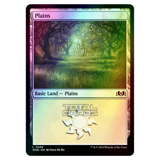 Magic The Gathering - Wilds of Eldraine - Plains - 268 (Foil)