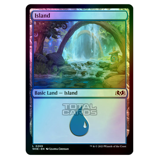 Magic The Gathering - Wilds of Eldraine - Island - 269 (Foil)