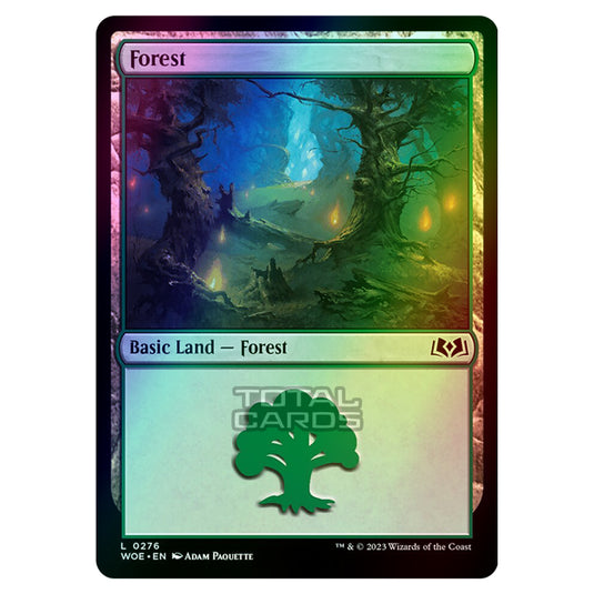 Magic The Gathering - Wilds of Eldraine - Forest - 276 (Foil)