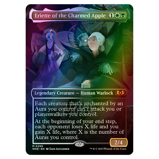 Magic The Gathering - Wilds of Eldraine - Eriette of the Charmed Apple (Alternate-Art Borderless Card) - 299 (Foil)