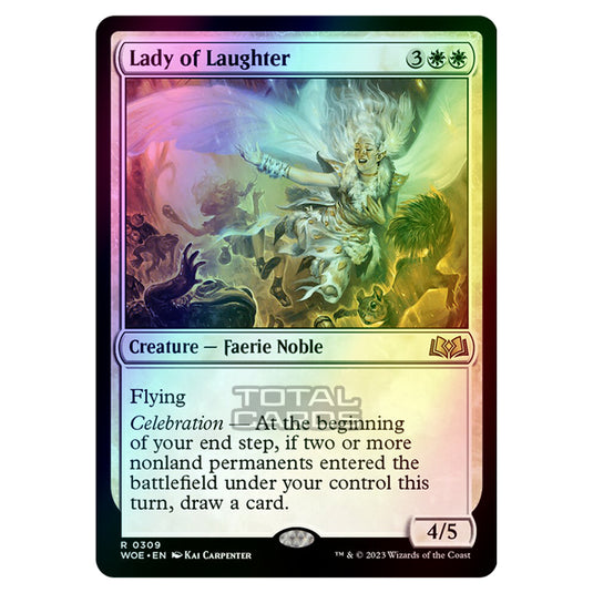 Magic The Gathering - Wilds of Eldraine - Lady of Laughter (Jumpstart Card) - 309 (Foil)