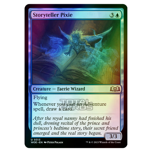 Magic The Gathering - Wilds of Eldraine - Storyteller Pixie (Jumpstart Card) - 313 (Foil)