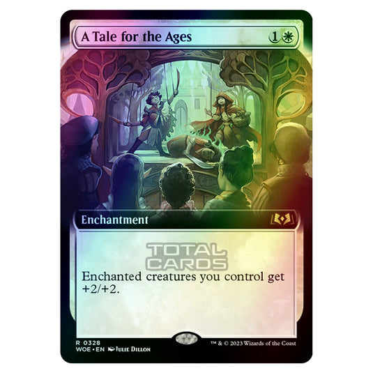Magic The Gathering - Wilds of Eldraine - A Tale for the Ages (Extended Art Card) - 328 (Foil)