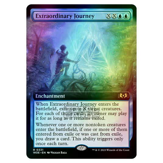 Magic The Gathering - Wilds of Eldraine - Extraordinary Journey (Extended Art Card) - 331 (Foil)