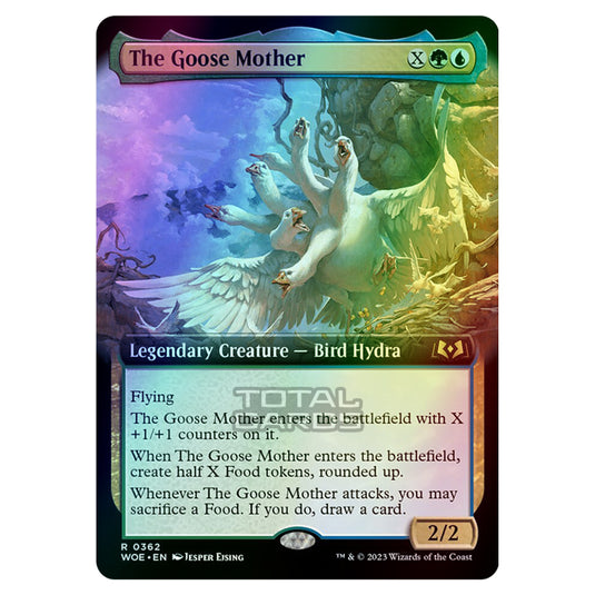 Magic The Gathering - Wilds of Eldraine - The Goose Mother (Extended Art Card) - 362 (Foil)