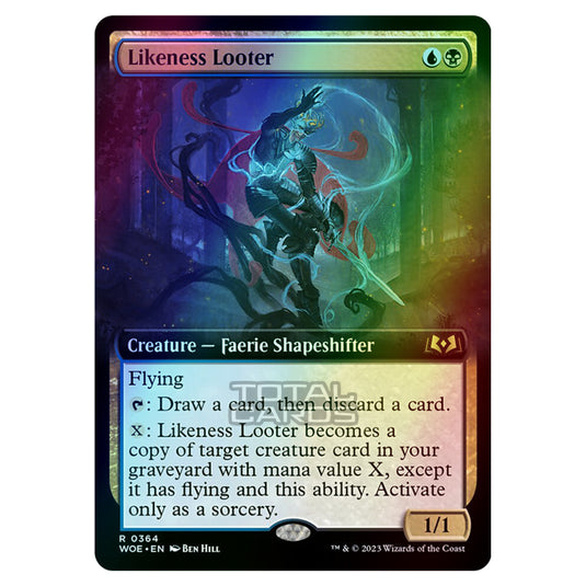Magic The Gathering - Wilds of Eldraine - Likeness Looter (Extended Art Card) - 364 (Foil)