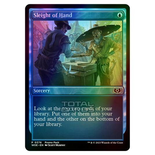 Magic The Gathering - Wilds of Eldraine - Sleight of Hand (Promo) - 376 (Foil)