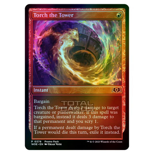 Magic The Gathering - Wilds of Eldraine - Torch the Tower (Promo) - 378 (Foil)