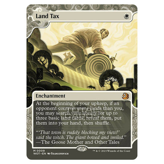 Magic The Gathering - Wilds of Eldraine - Enchanting Tales - Land Tax - 0009