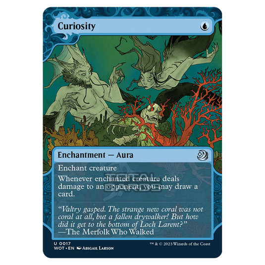 Magic The Gathering - Wilds of Eldraine - Enchanting Tales - Curiosity - 0017