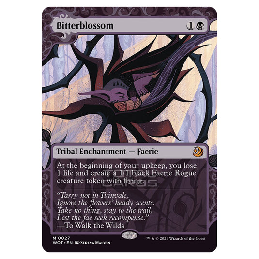 Magic The Gathering - Wilds of Eldraine - Enchanting Tales - Bitterblossom - 0027