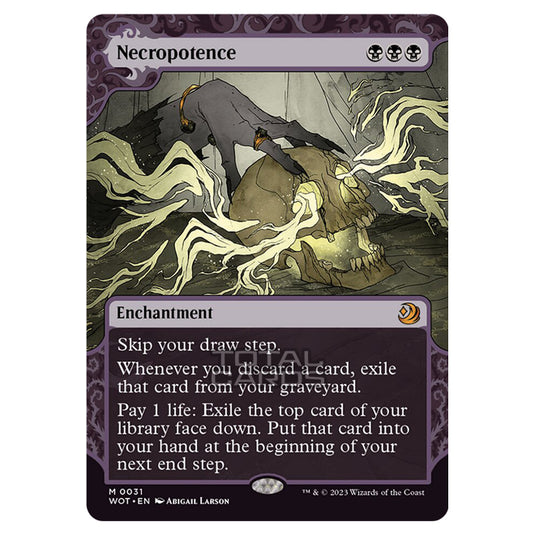 Magic The Gathering - Wilds of Eldraine - Enchanting Tales - Necropotence - 0031