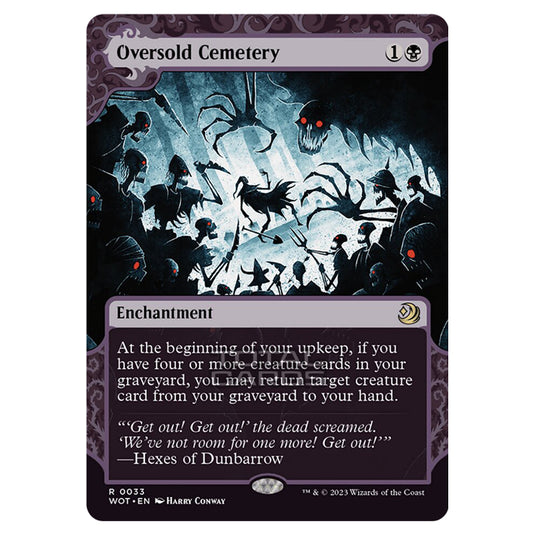 Magic The Gathering - Wilds of Eldraine - Enchanting Tales - Oversold Cemetery - 0033