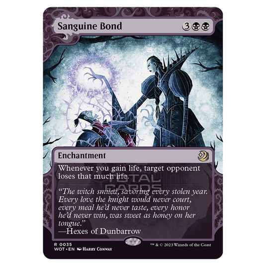 Magic The Gathering - Wilds of Eldraine - Enchanting Tales - Sanguine Magic The Gathering - Wilds of Eldraine - Enchanting Tales - Sanguine