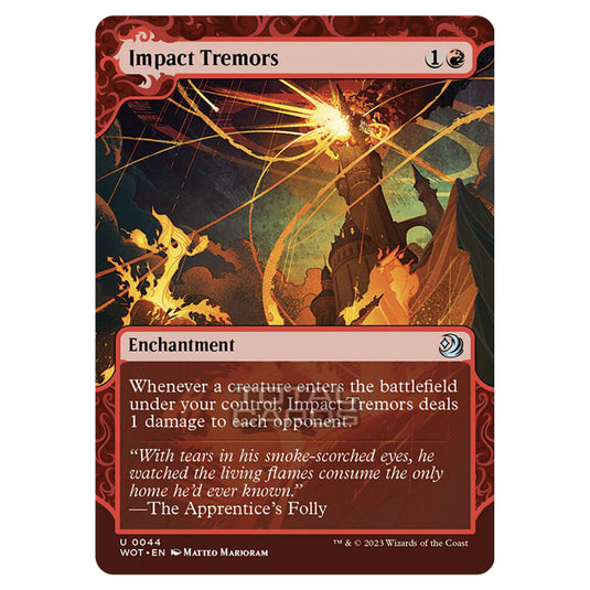 Magic The Gathering - Wilds of Eldraine - Enchanting Tales - Impact Tremors - 0044