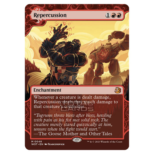 Magic The Gathering - Wilds of Eldraine - Enchanting Tales - Repercussion - 0048