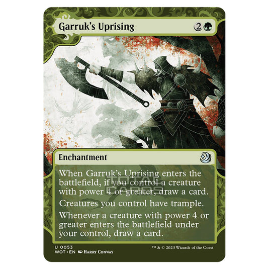 Magic The Gathering - Wilds of Eldraine - Enchanting Tales - Garruk's Uprising - 0053