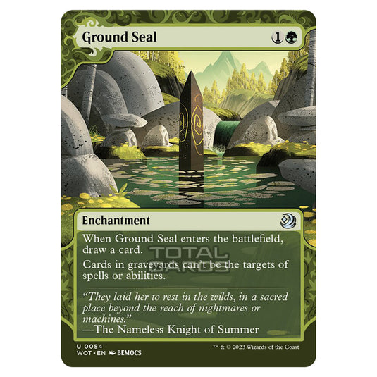 Magic The Gathering - Wilds of Eldraine - Enchanting Tales - Ground Seal - 0054