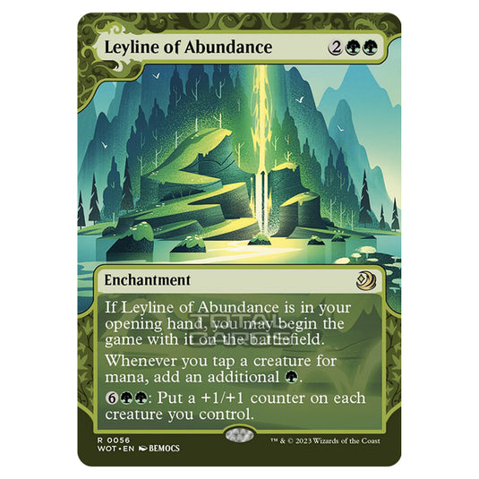 Magic The Gathering - Wilds of Eldraine - Enchanting Tales - Leyline of Abundance - 0056