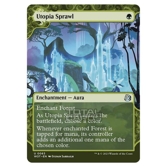 Magic The Gathering - Wilds of Eldraine - Enchanting Tales - Utopia Sprawl - 0063