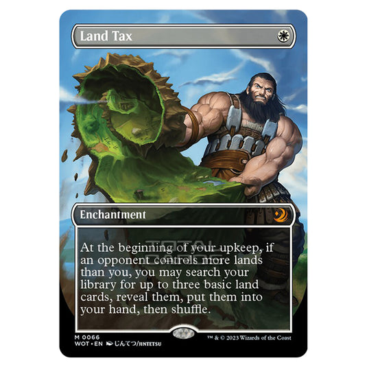 Magic The Gathering - Wilds of Eldraine - Enchanting Tales - Land Tax Magic The Gathering - Wilds of Eldraine - Enchanting Tales - Land Tax