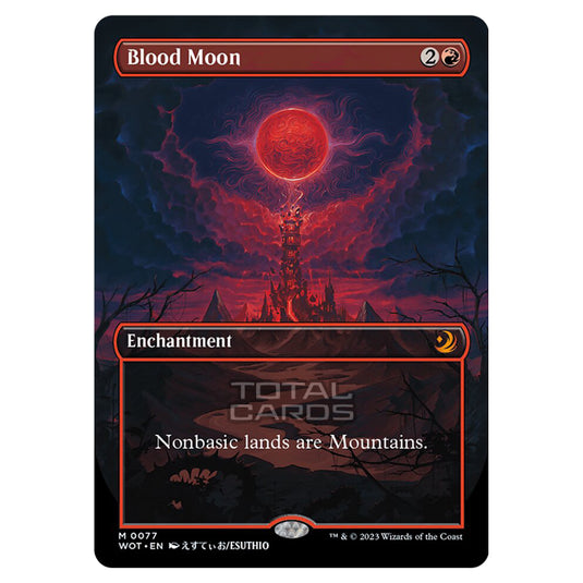 Magic The Gathering - Wilds of Eldraine - Enchanting Tales - Blood Moon - 0077