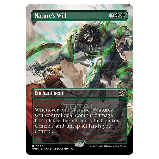 Magic The Gathering - Wilds of Eldraine - Enchanting Tales - Nature's Will - 0082